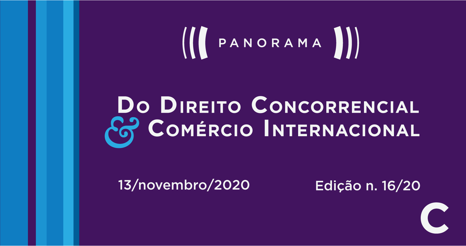 Panorama do Direito Concorrencial e Comércio Internacional nº 16